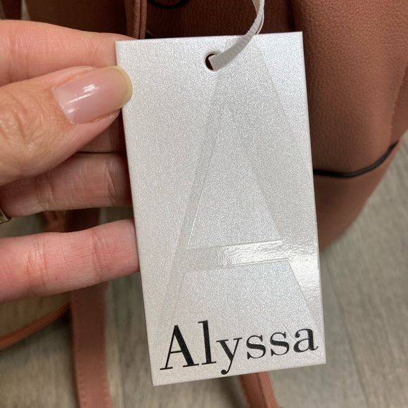 NWT-Alyssa Pink Mini Backpack - Picture 13 of 14